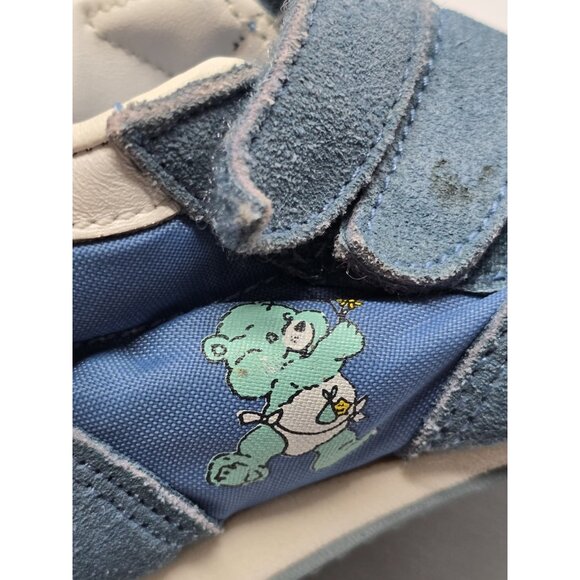 Care Bears VTG Bedtime Buster Blue Shoes Childs Size 3M 1980's Read Info - Picture 5 of 16